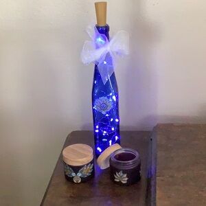 3 Piece Set of Hand Crafted Decor